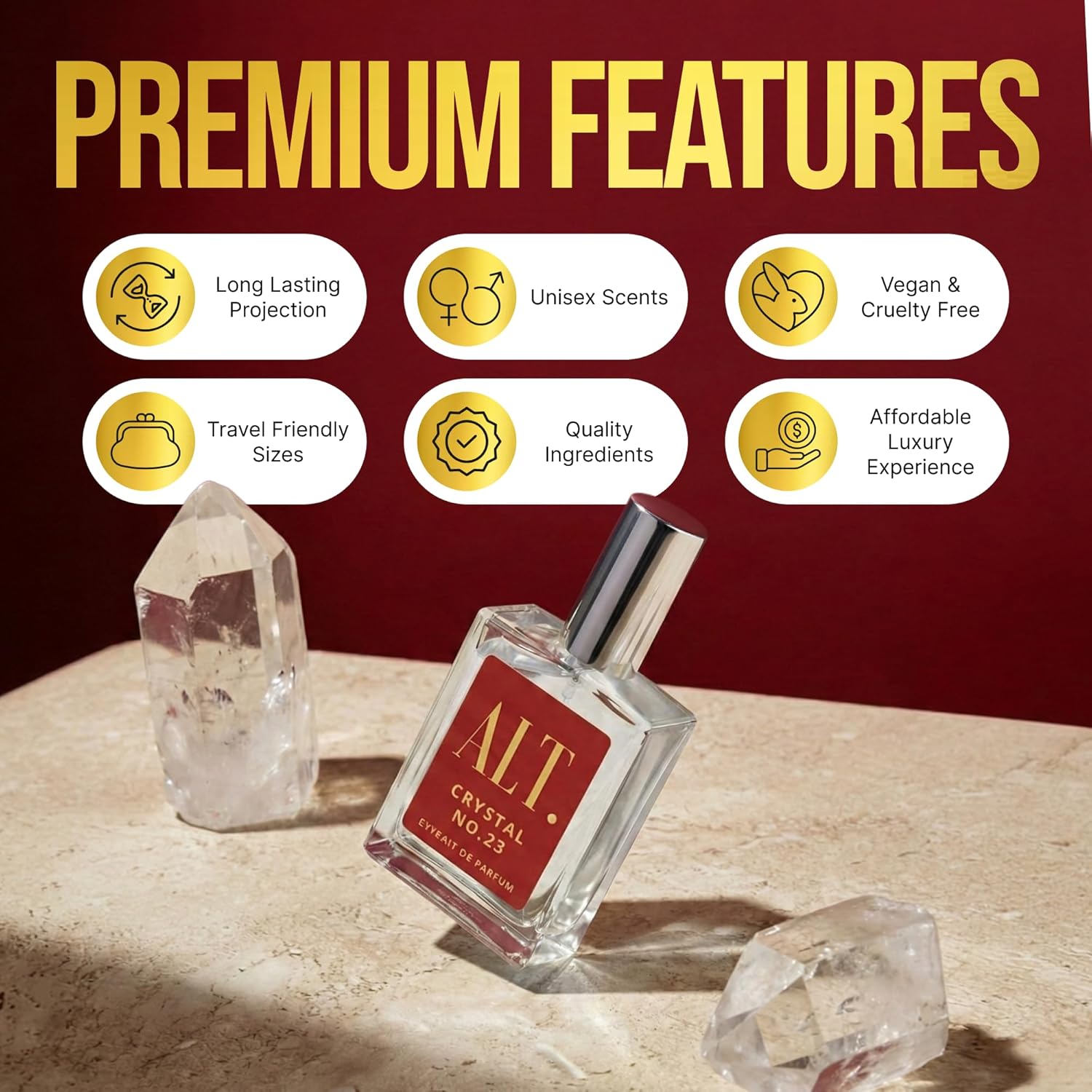 АЛТ. Ароматы Crystal No. 23 –  – обзор и цена Perfume Alcohol Fragrance